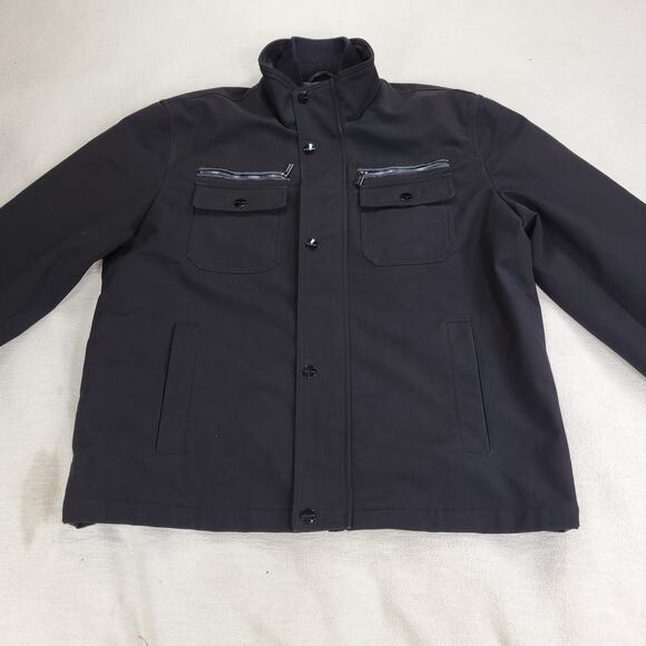 Michael Kors Jacket Womens Sz XL Black Designer Winter Fall Cold RN 121545 Coat - Picture 14 of 16